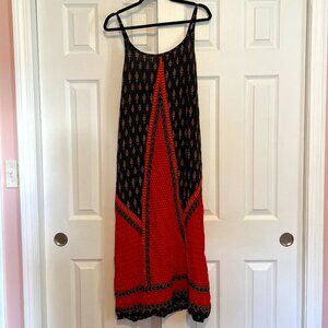 Irene’s Sky Viscose Midi Dress Size L
